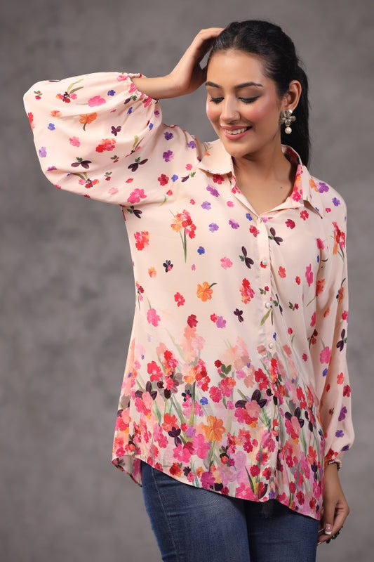 Printed Short Top