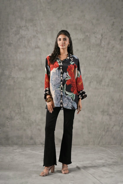 Printed Short Top