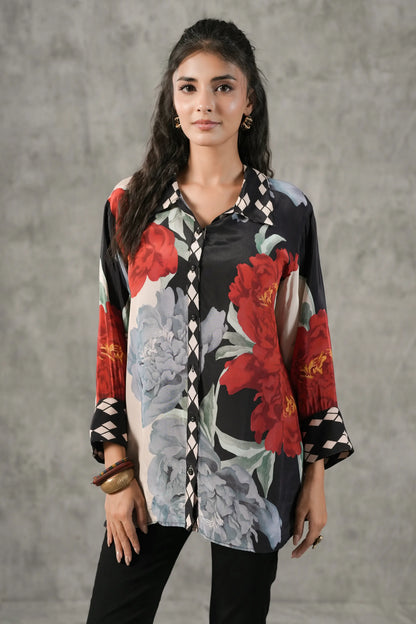 Printed Short Top