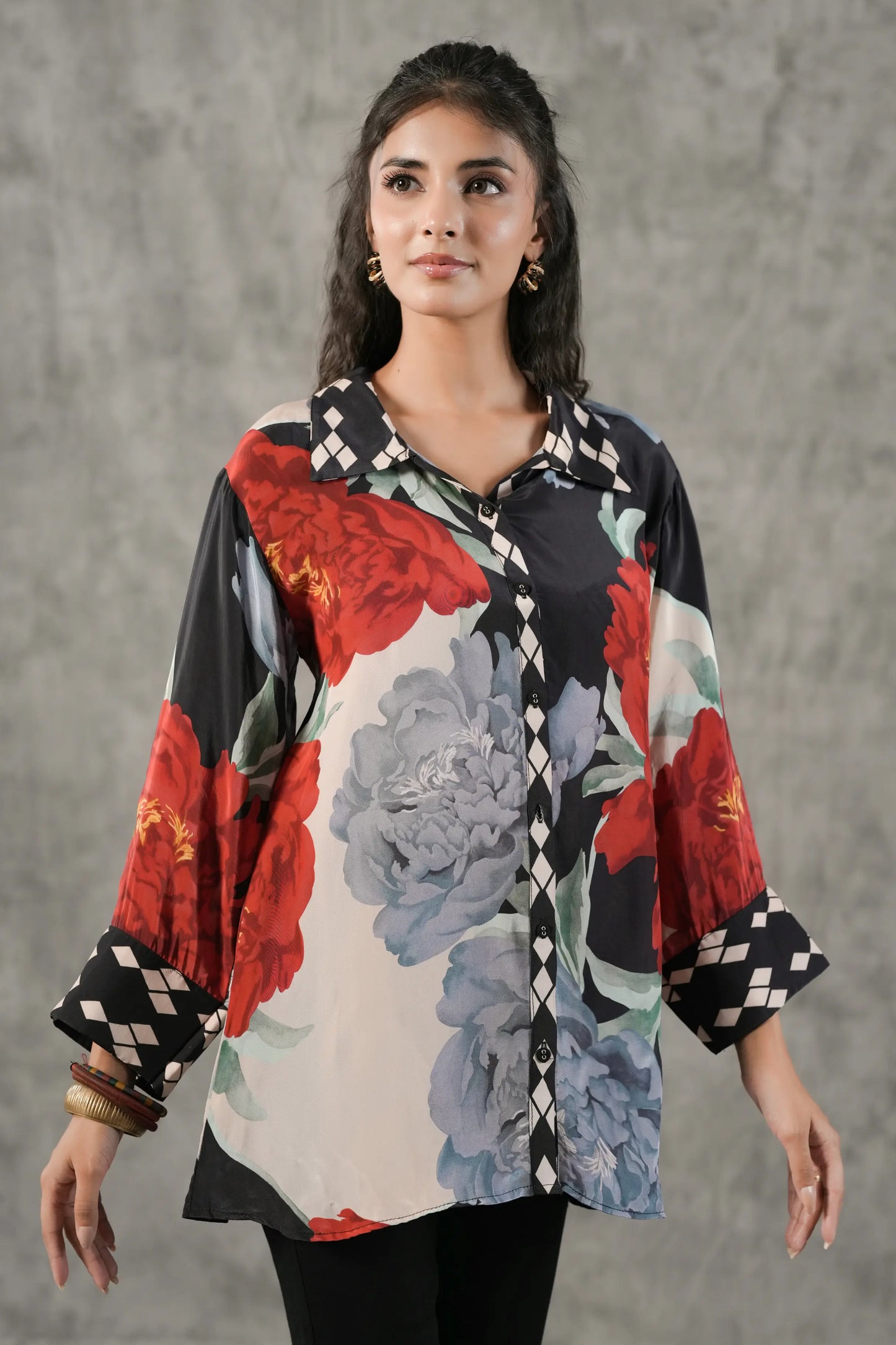 Printed Short Top