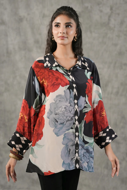 Printed Short Top