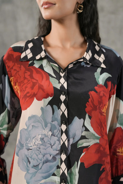 Printed Short Top