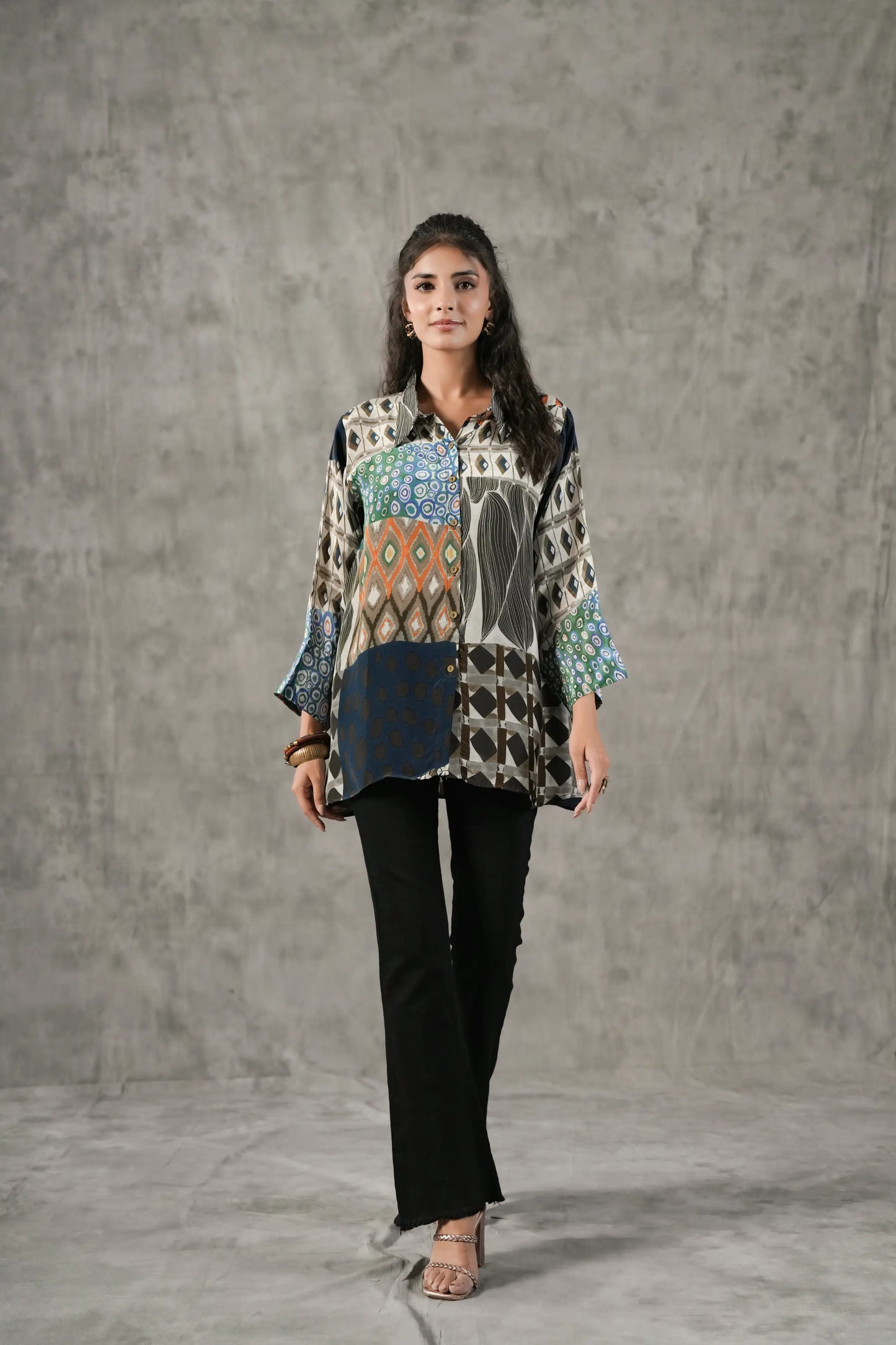 Printed Short Top