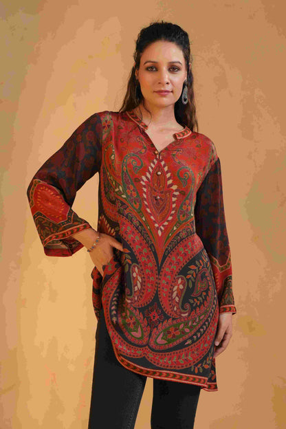 Printed Short Tops