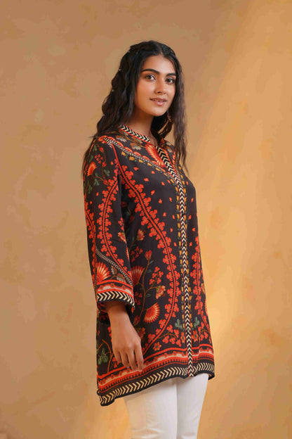 Printed Short Tops