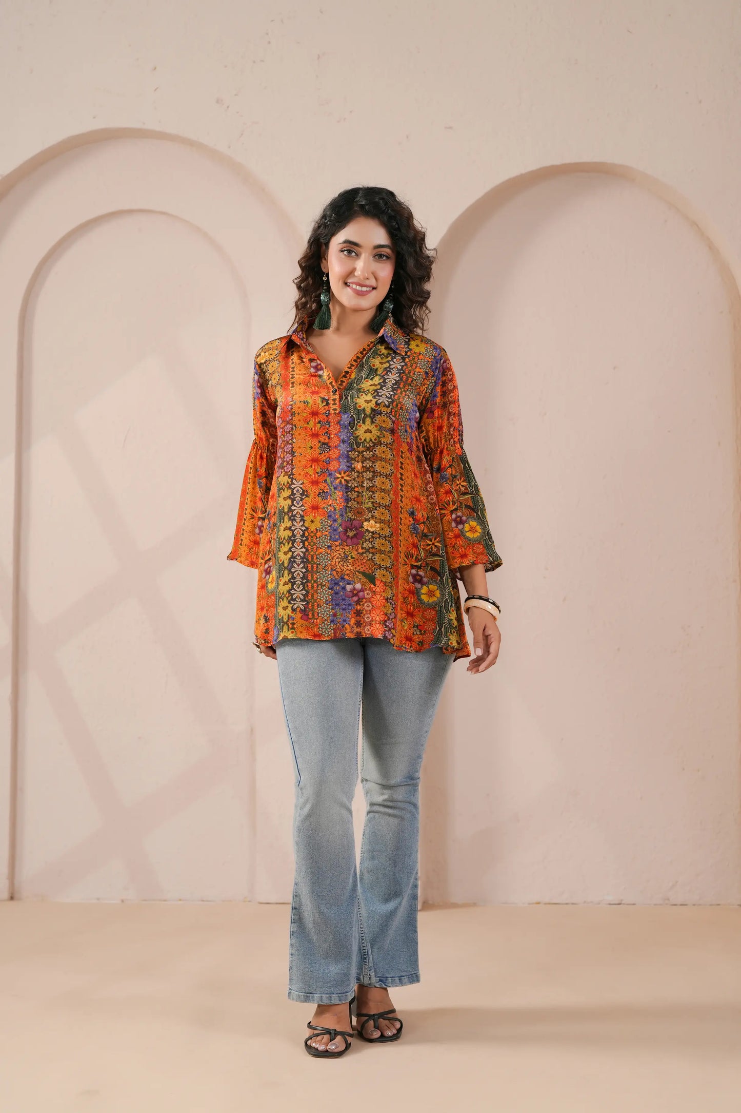 Printed Short Top