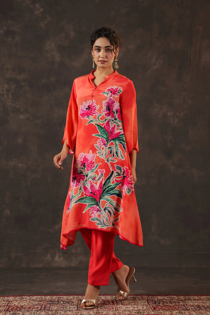 Printed Floral Kurti