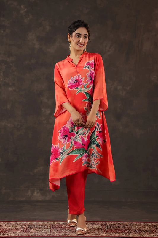 Printed Floral Kurti