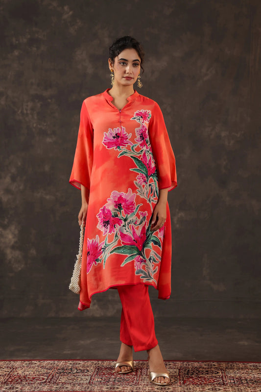 Printed Floral Kurti