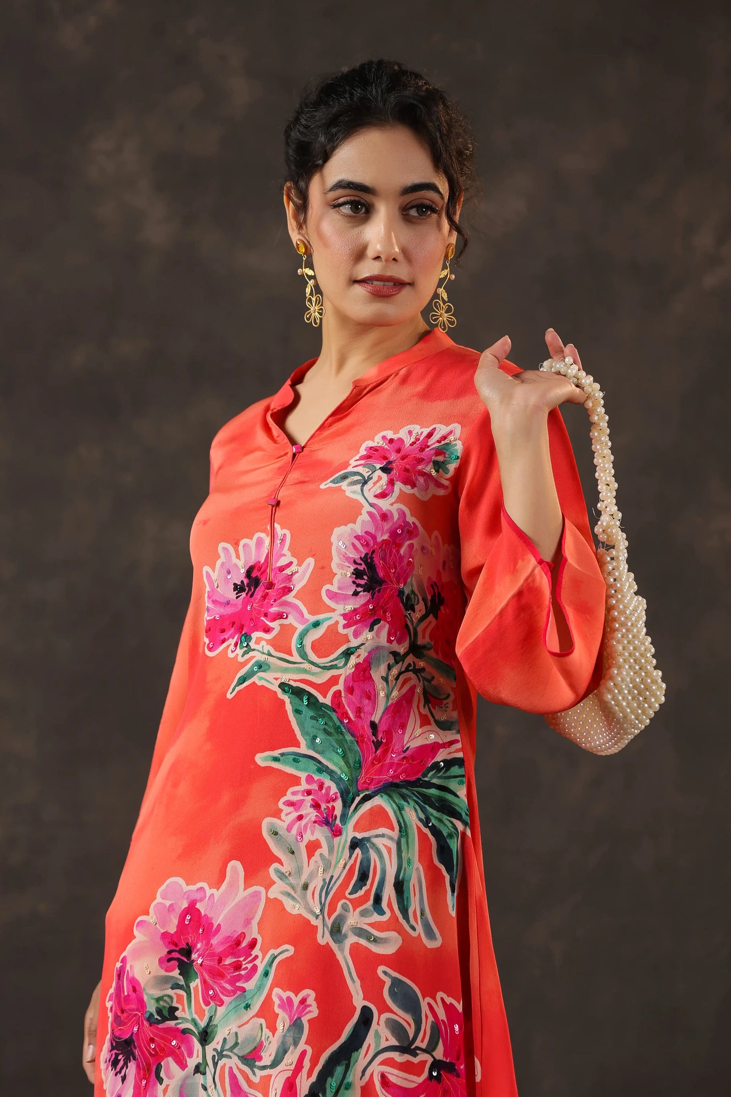 Printed Floral Kurti