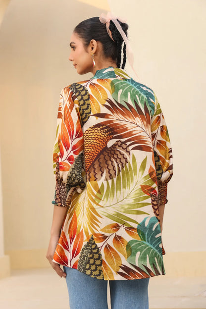 Printed Short Top