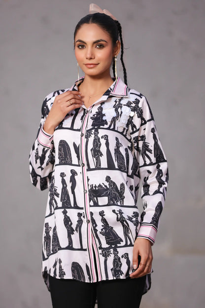 Printed Short Top
