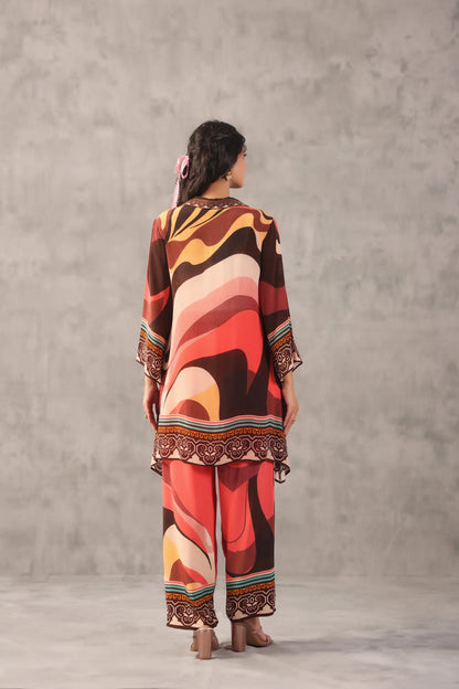 The quirky printed Co-ord set.