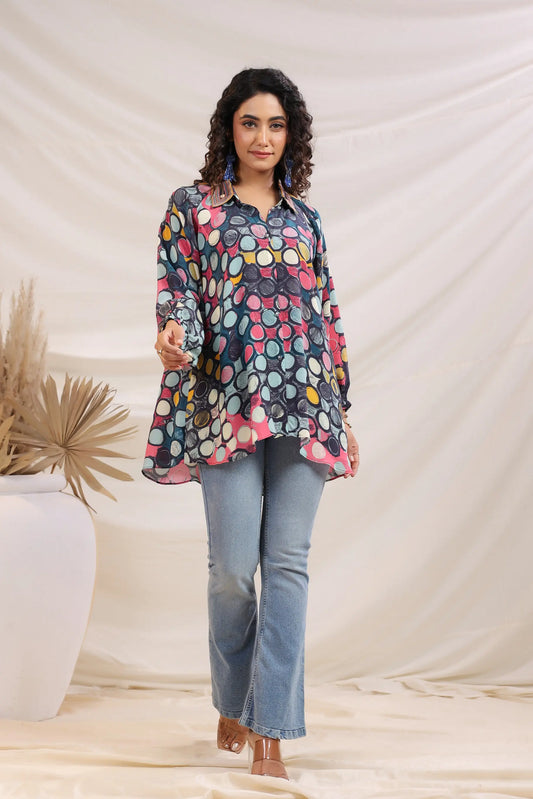 Printed Short Top