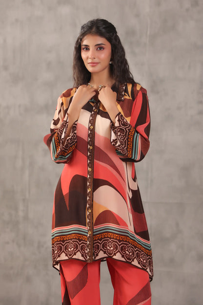 The quirky printed Co-ord set.