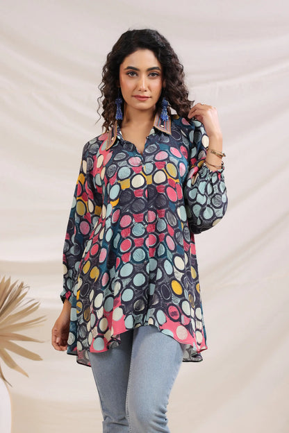 Printed Short Top