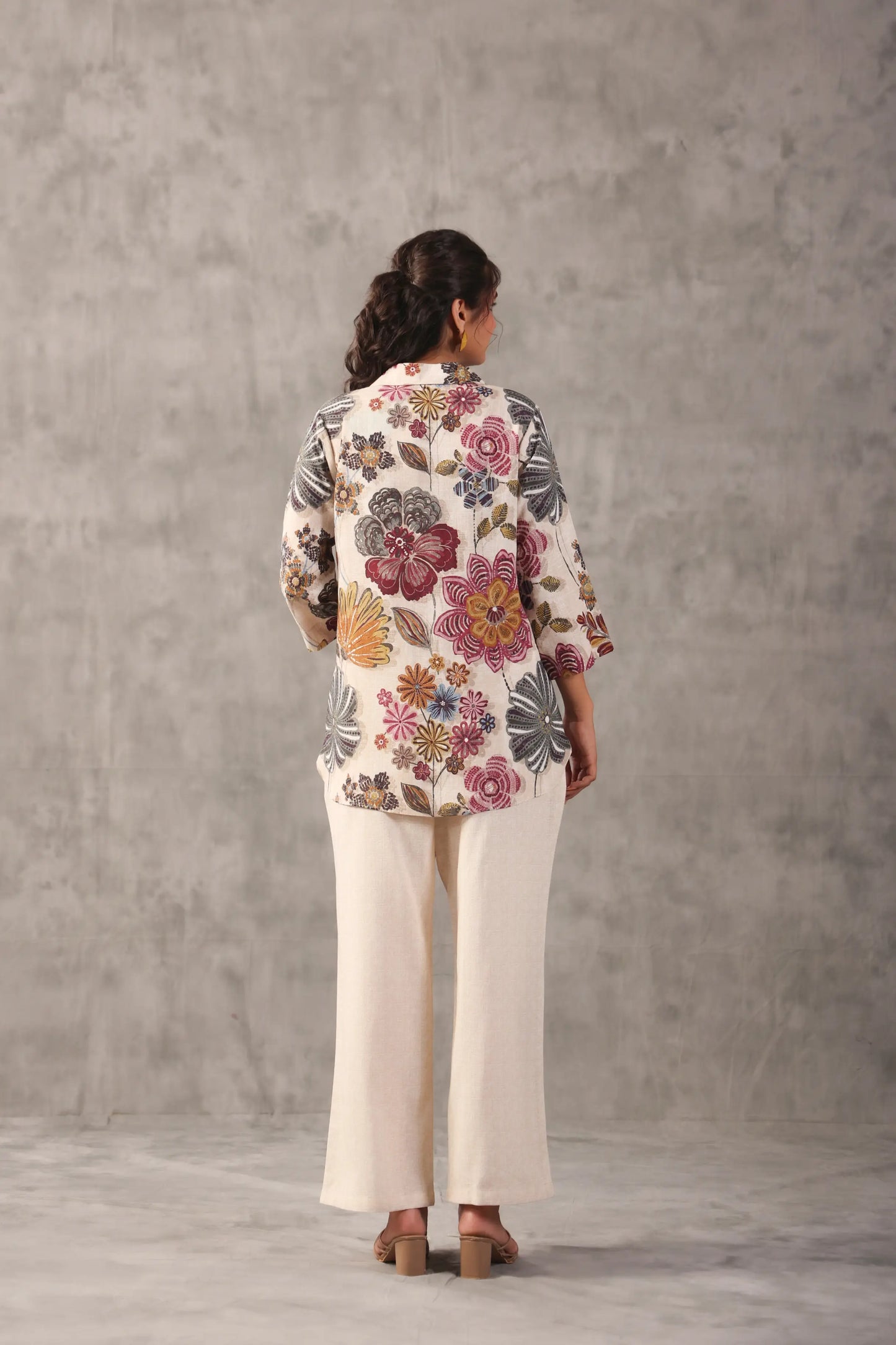 Linen Prined Co-ords