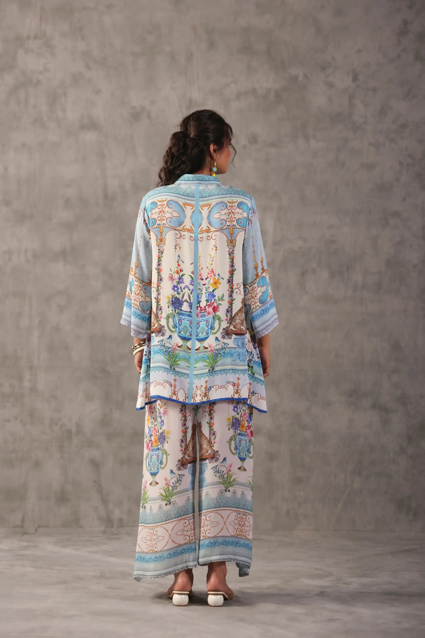 The Yatch Perfect European Print Co-ords