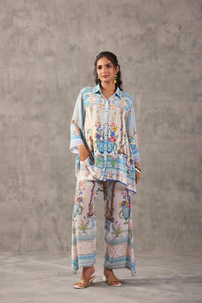 The Yatch Perfect European Print Co-ords