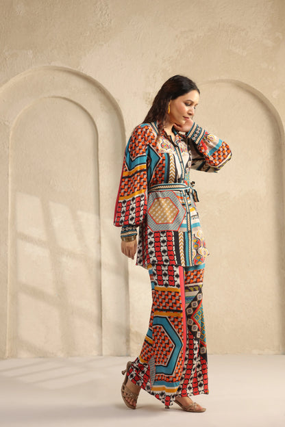 Printed  Co-Ord Set