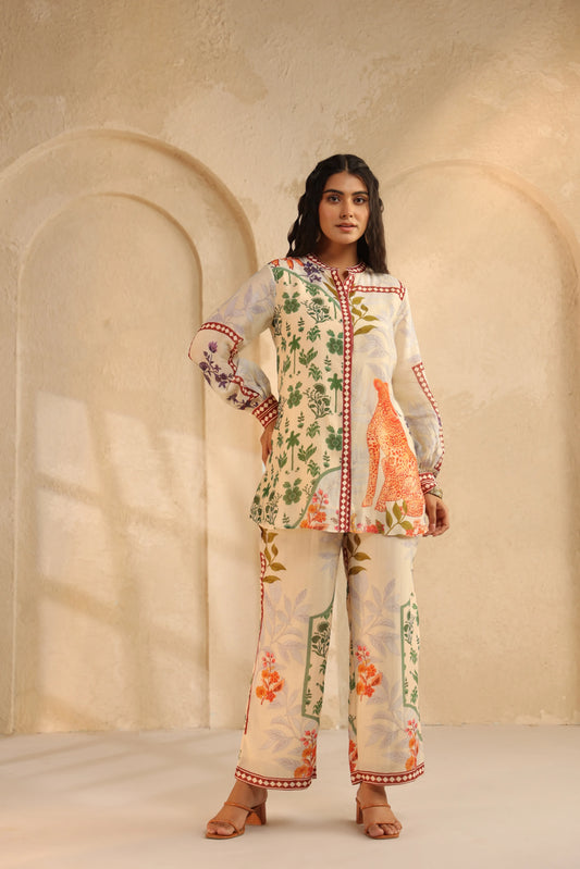 Figure Print Co-Ord Set