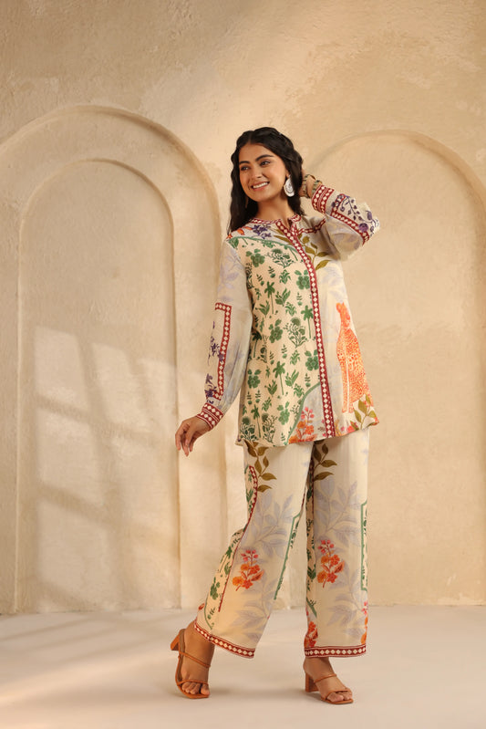 Figure Print Co-Ord Set