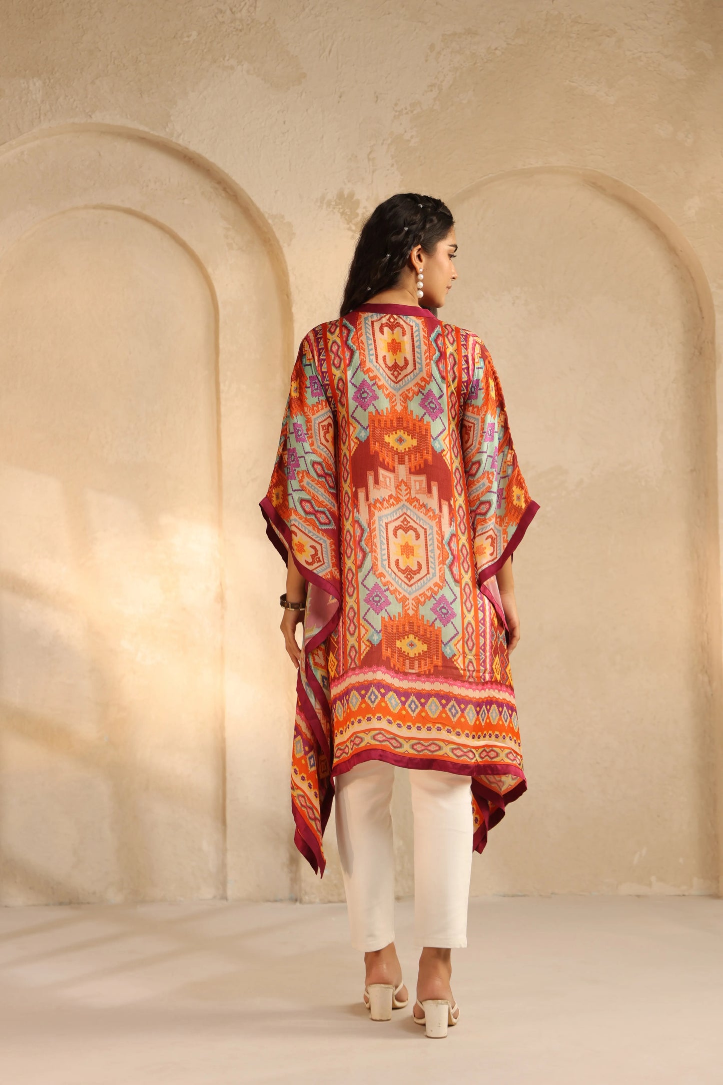 Printed Poncho