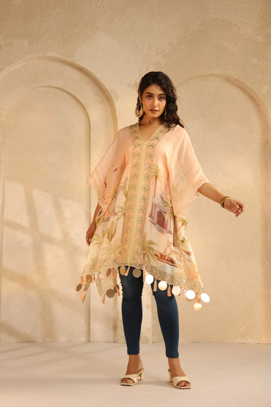 Printed Poncho