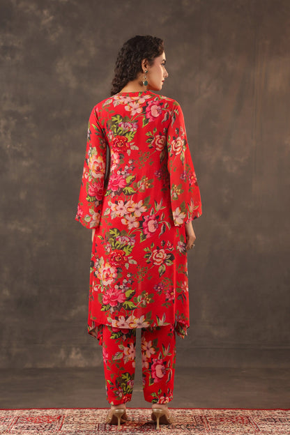 Printed Floral Kurti
