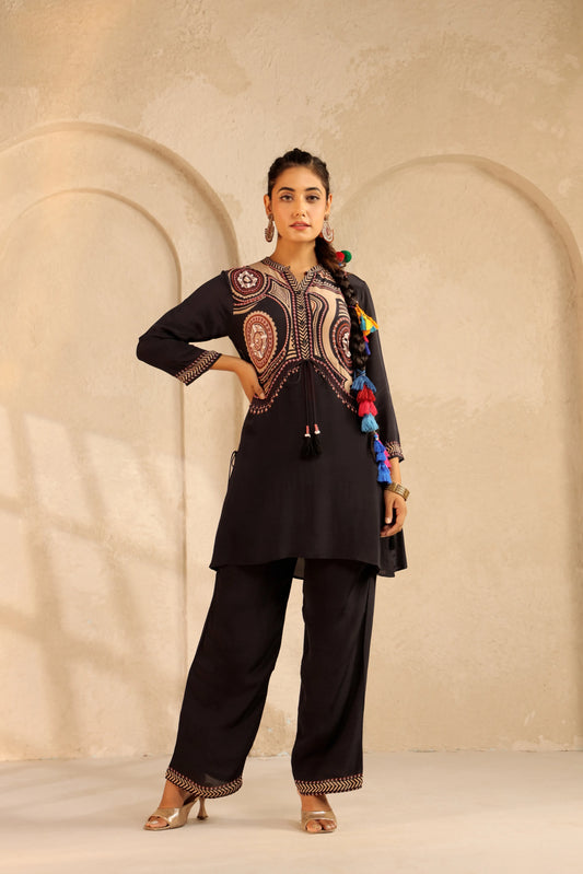Printed Light Embellished Kurta