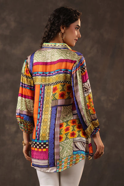 Printed Short Top