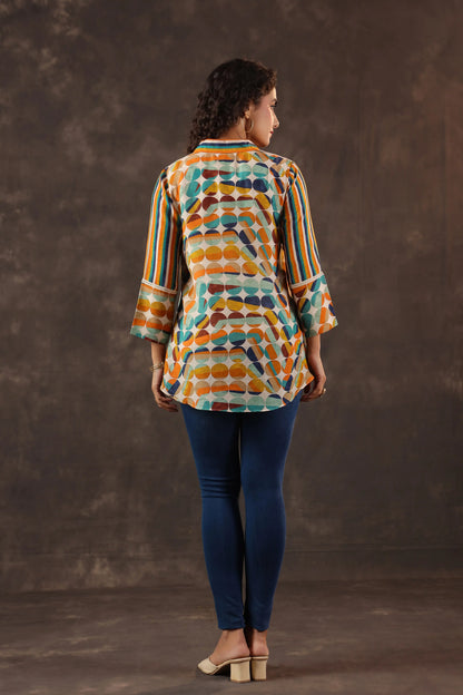 Printed Short Top