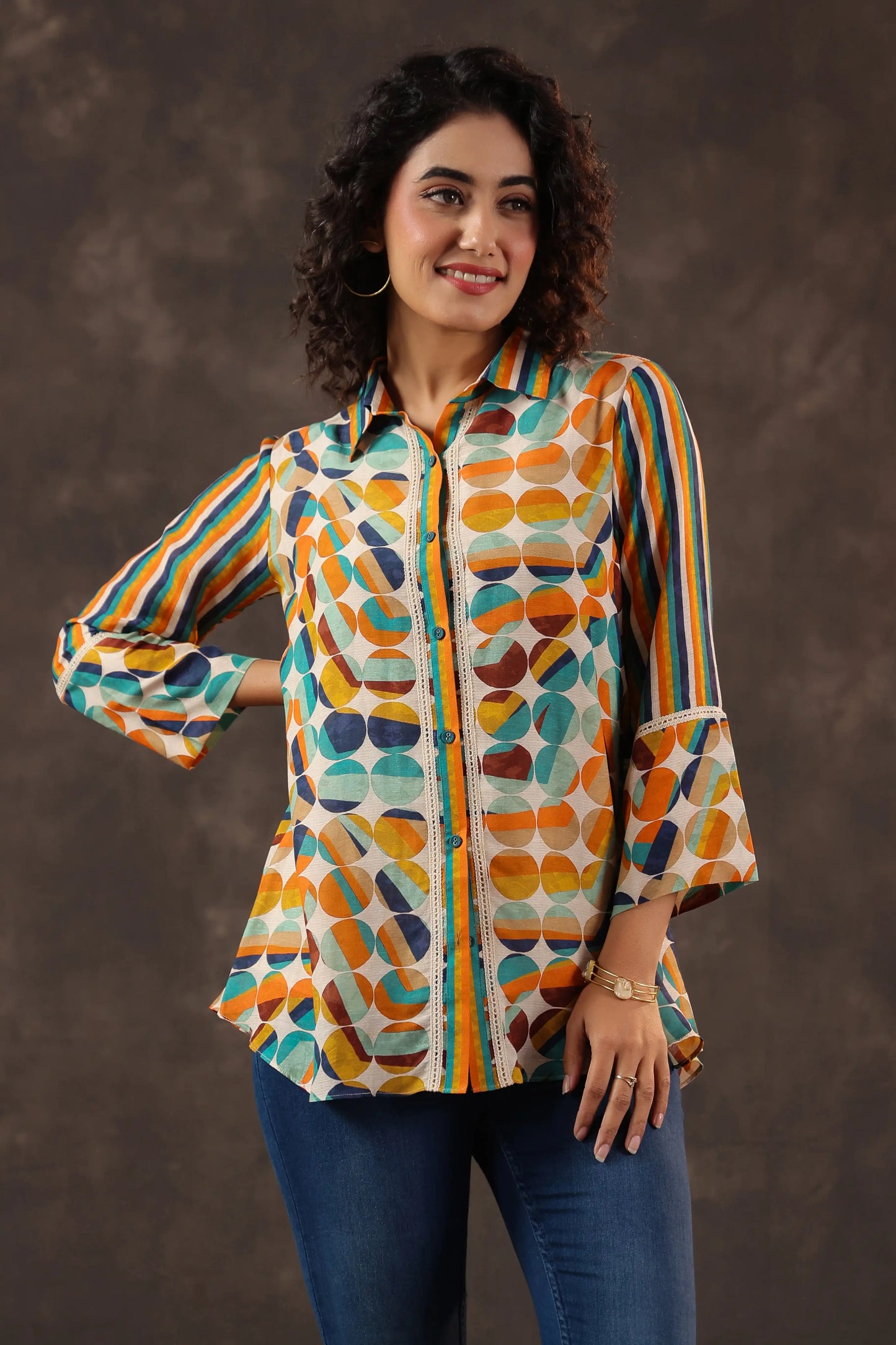 Printed Short Top