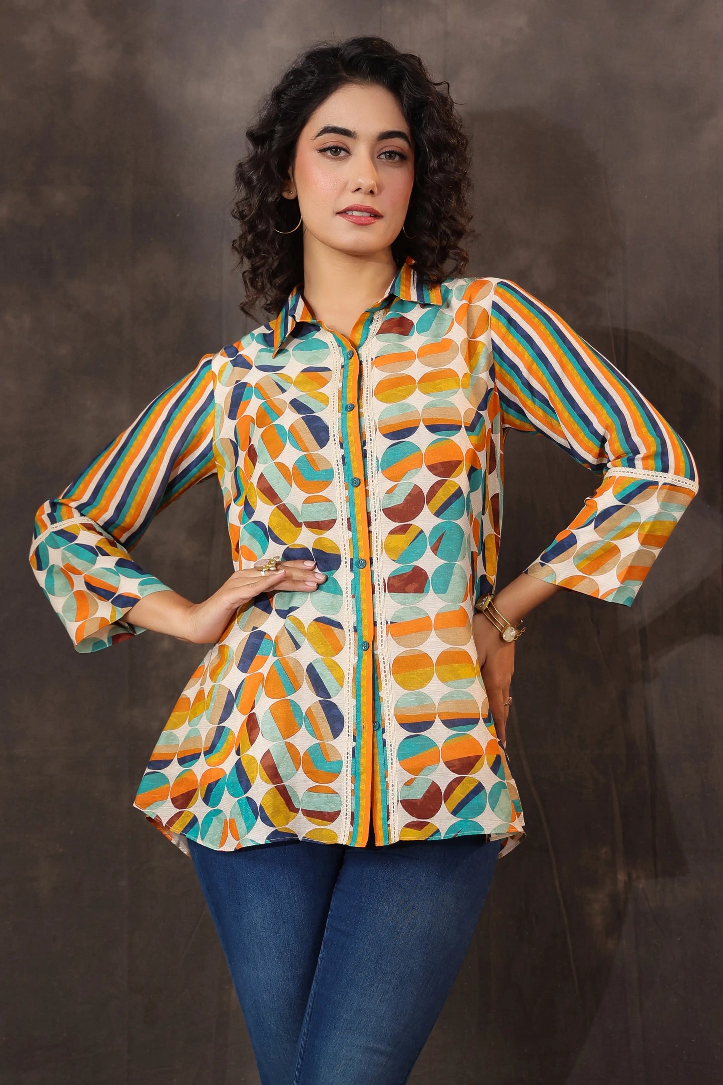 Printed Short Top