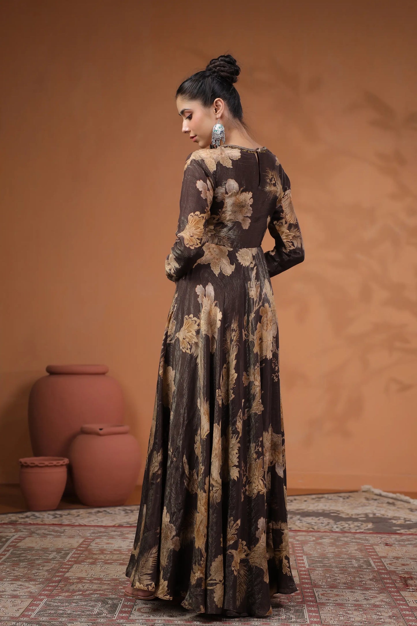 Full length Printed Dress