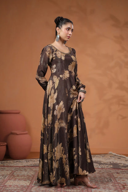 Full length Printed Dress