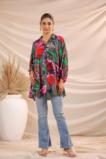 Printed Short Top