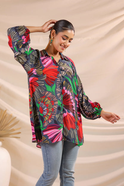 Printed Short Top
