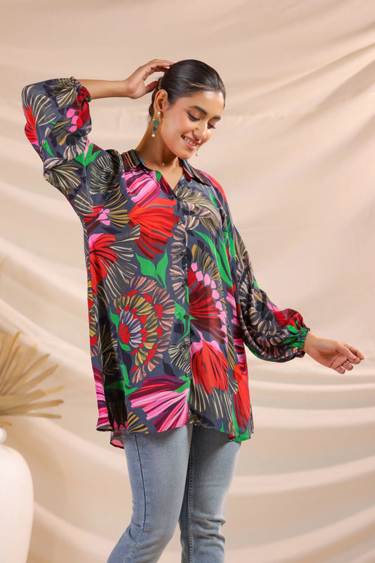 Printed Short Top
