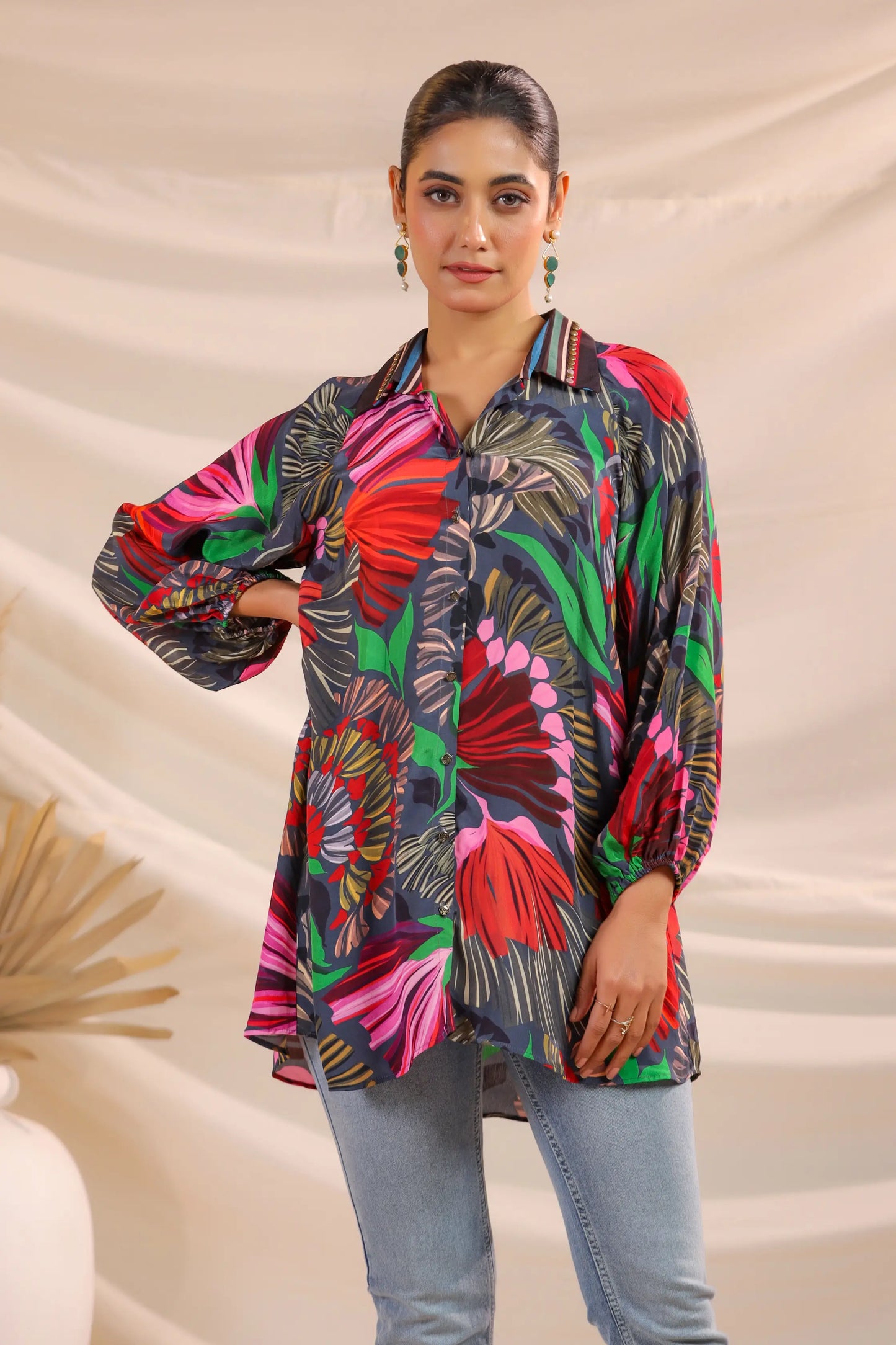 Printed Short Top