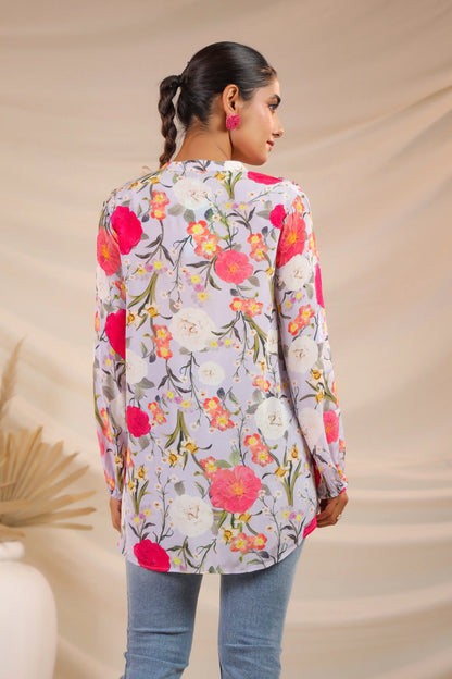 Printed Short Top