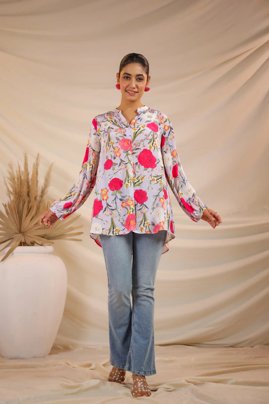 Printed Short Top