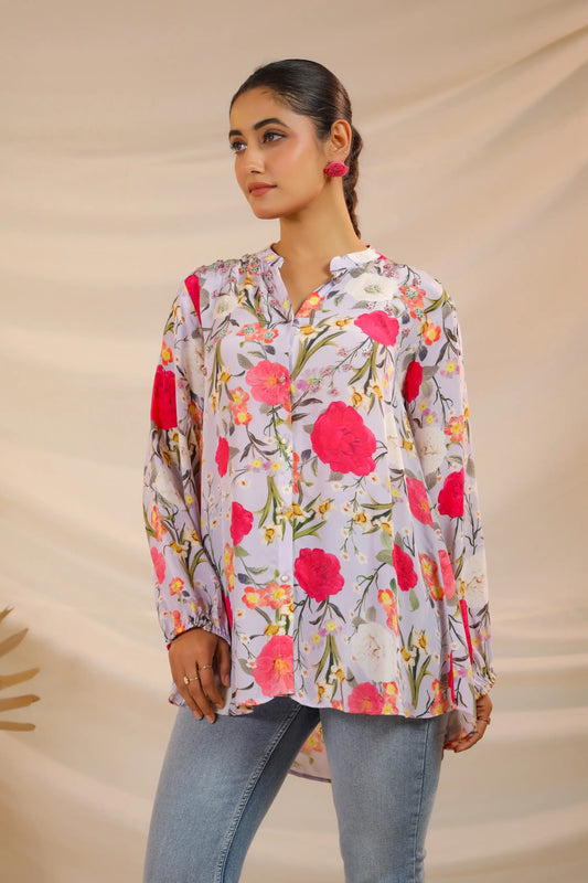 Printed Short Top