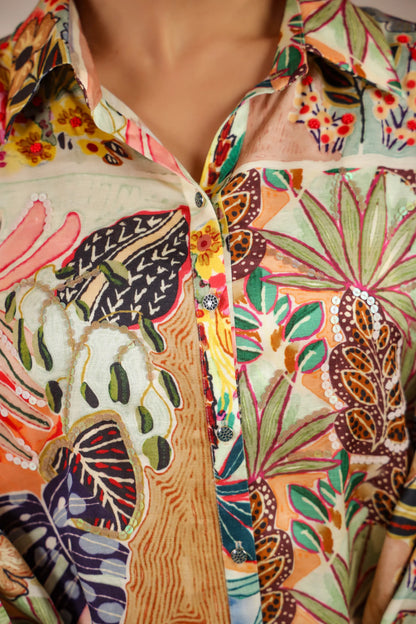 Printed Short Top