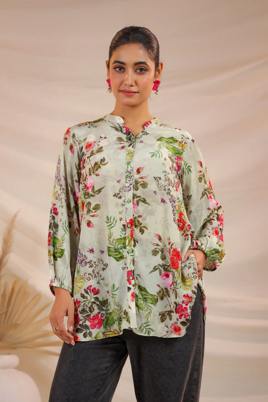 Printed Short Top