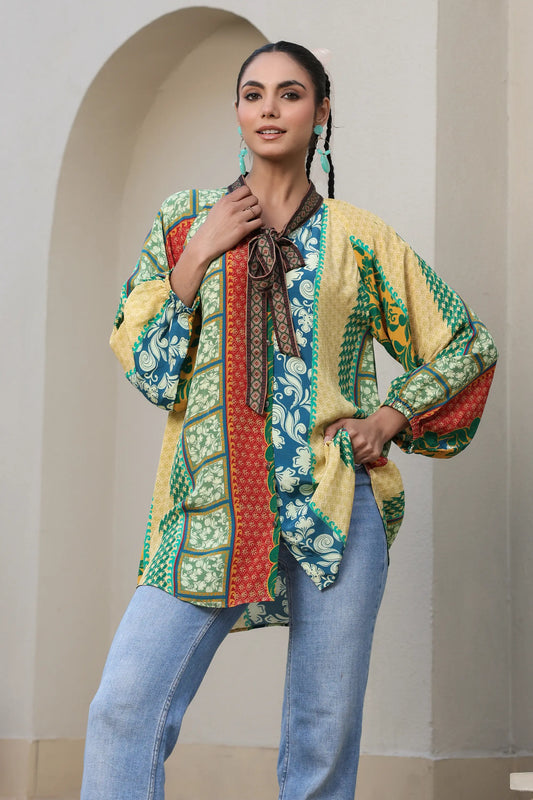 Printed Short Top