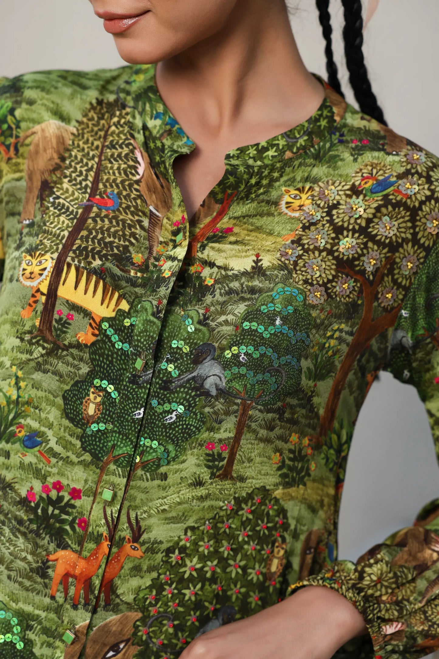 Printed Short Top