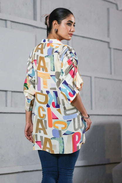 Printed Short Top