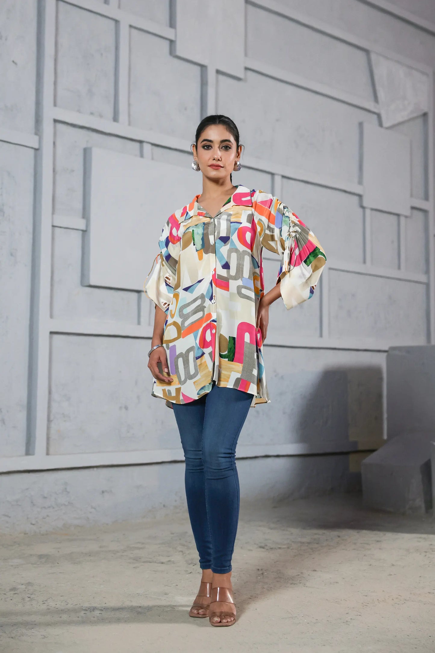 Printed Short Top