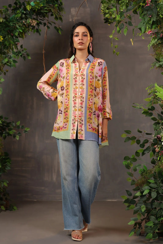 Printed Short Top